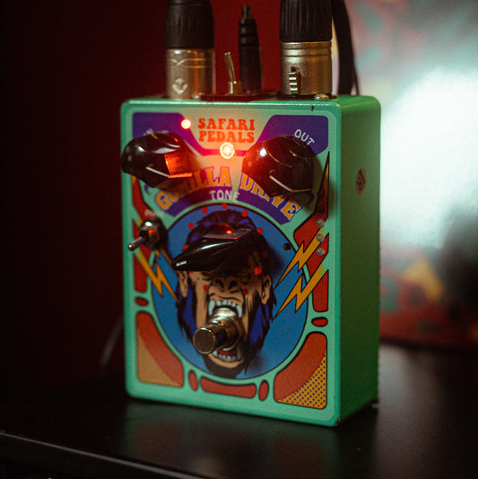 Gorilla Drive - Mic preamp and overdrive pedal with tone