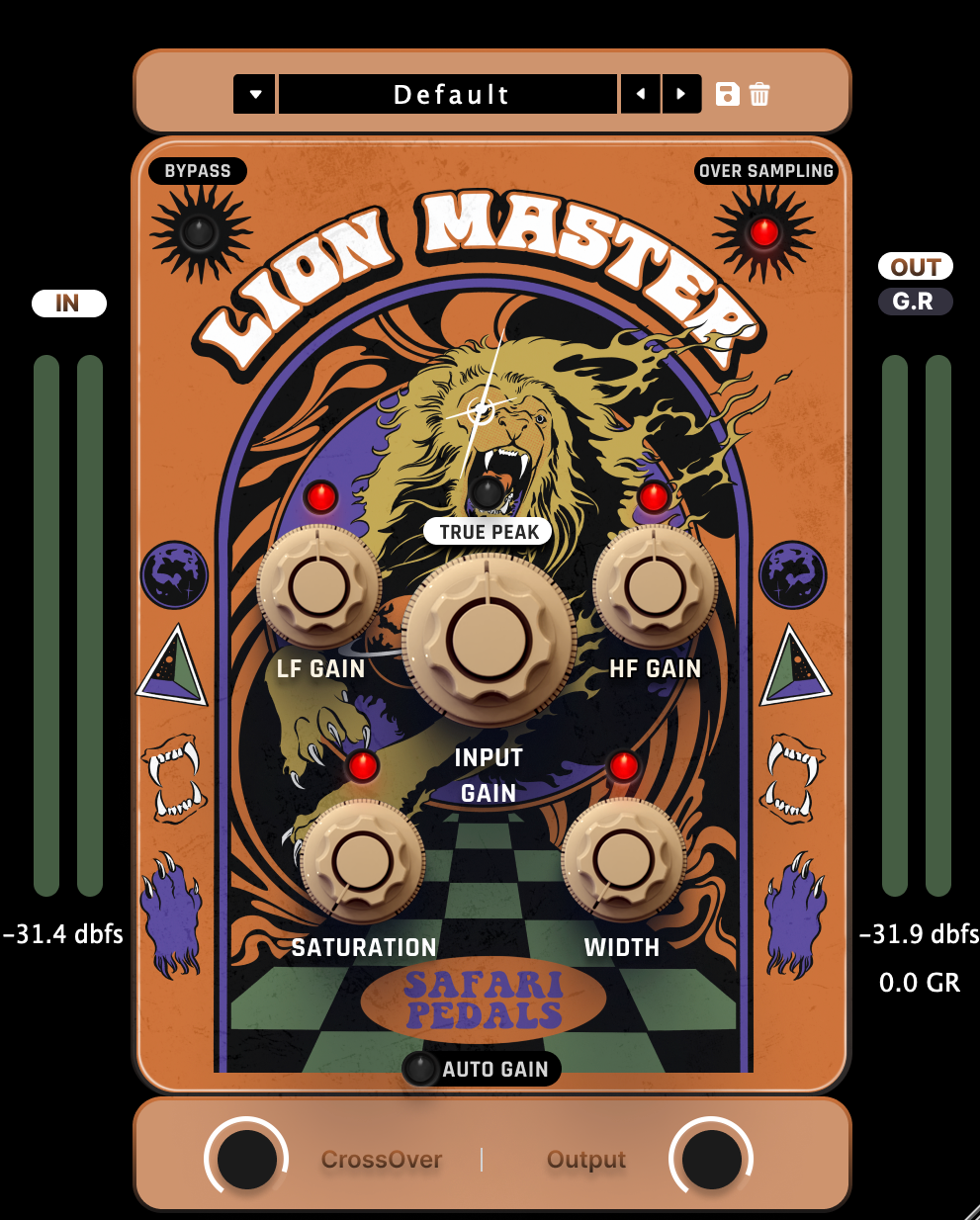 Professional audio mastering with Lion Master plugin