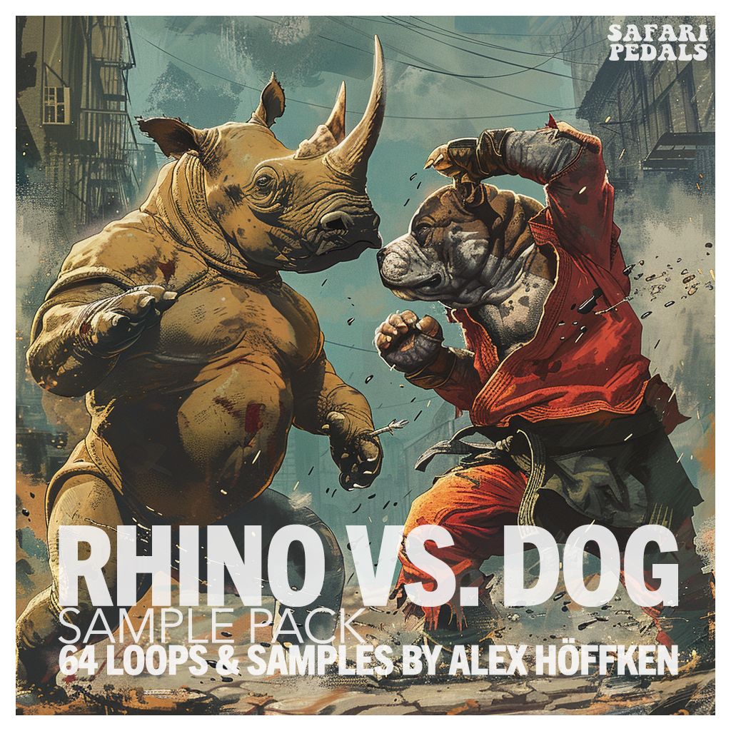 DOG vs RHINO - Animal Pack 005 - Safari Pedals