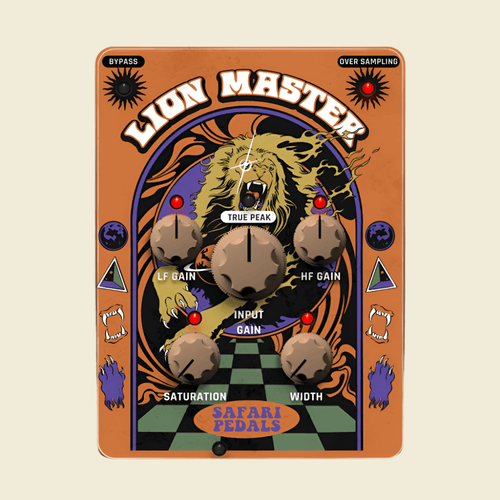 Lion Master - Mastering Limiter plugin - Safari Pedals