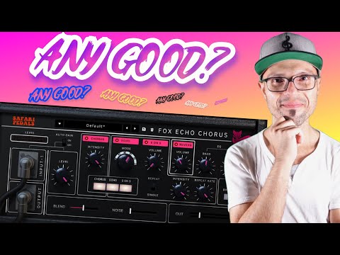 Classic soundwaves with Fox Echo Chorus | Audio Plugin | Safari Pedals