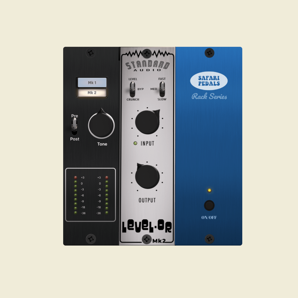 Standard Audio Level - Or - Safari Pedals