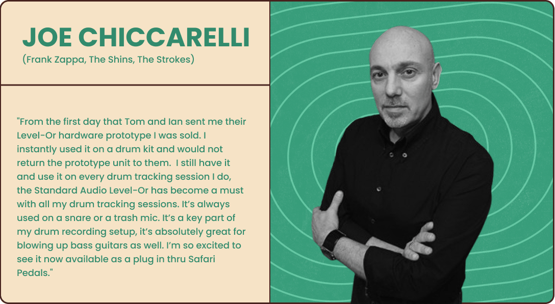 Standard Audio Level - Or - Safari Pedals