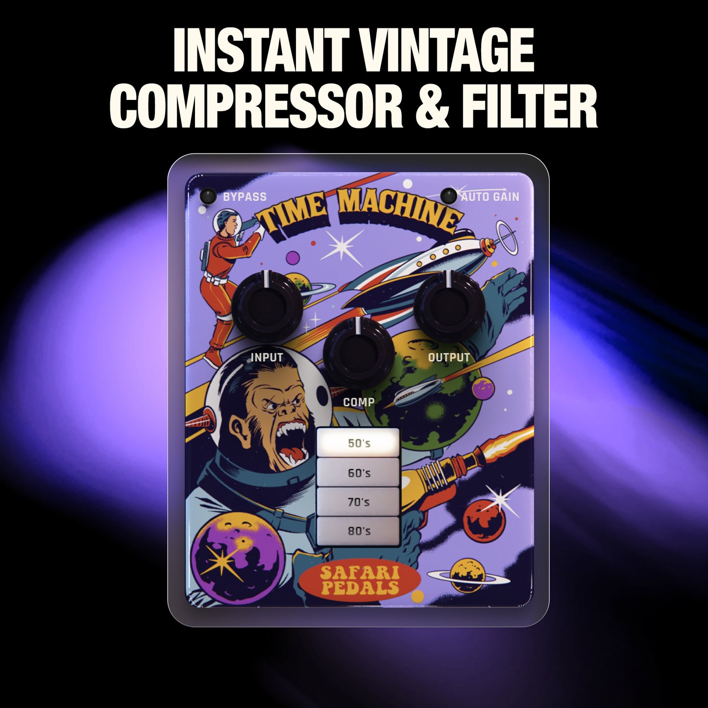 Time Machine - Instant vintage compressor and filters